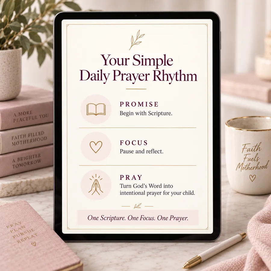 PROMISE FOCUS PRAY three-step daily prayer method
